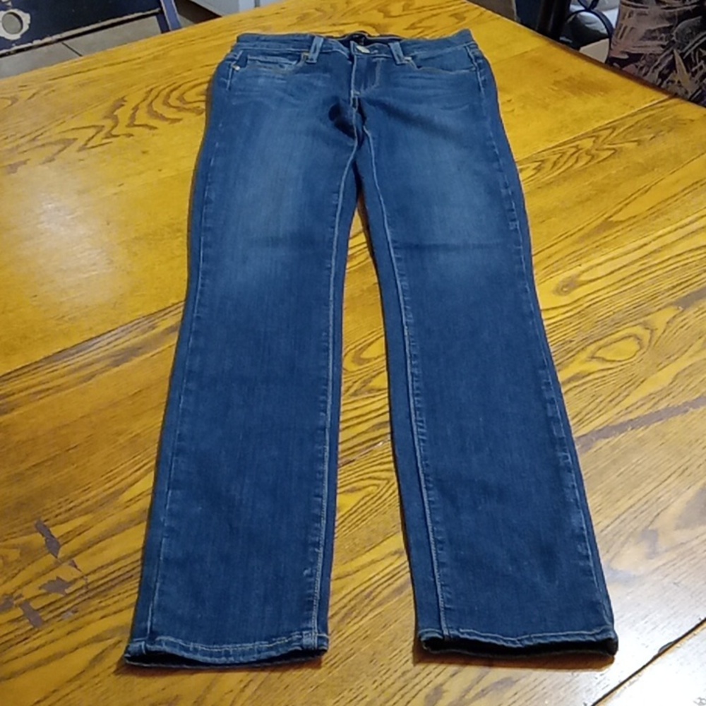 Paige Jeans Womens 23 Blue Used SKYLINE SKINNY Denim  Casual Work FADED Hip Chic